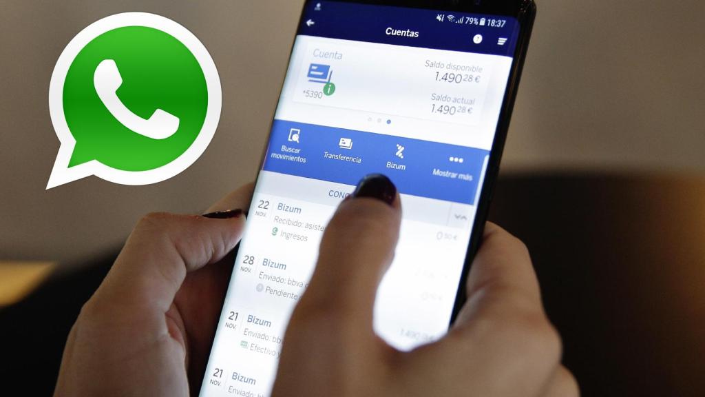 Ya se pueden mandar un Bizum por WhatsApp.