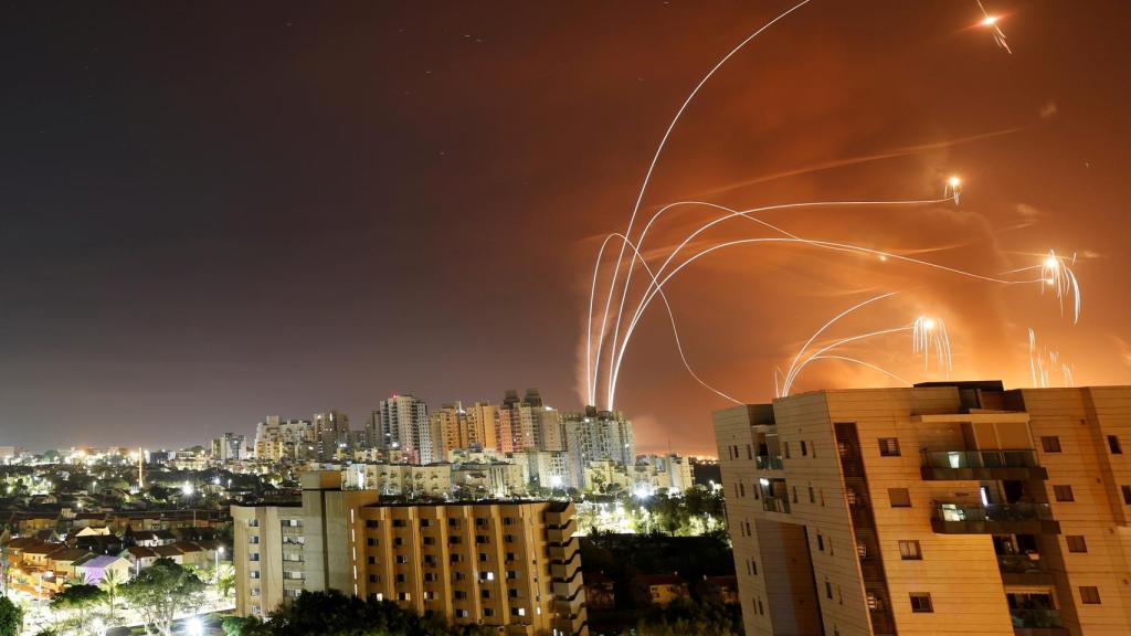 Misiles interceptores del Iron Dome