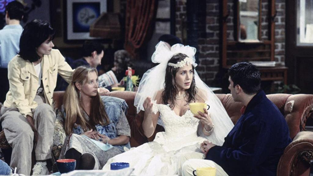 Fotograma d el primer episodio de 'Friends' (1994).