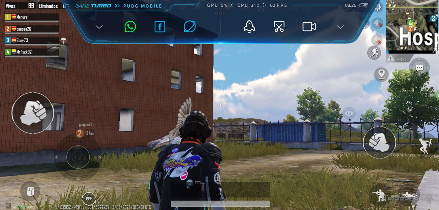 60 fotogramas por segundo en PUBG Mobile