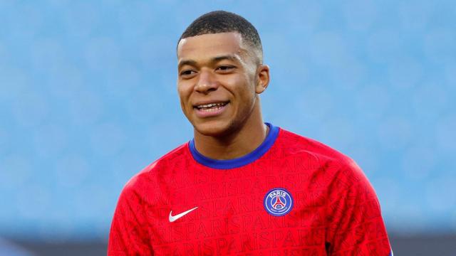 Kylian Mbappé, con el PSG