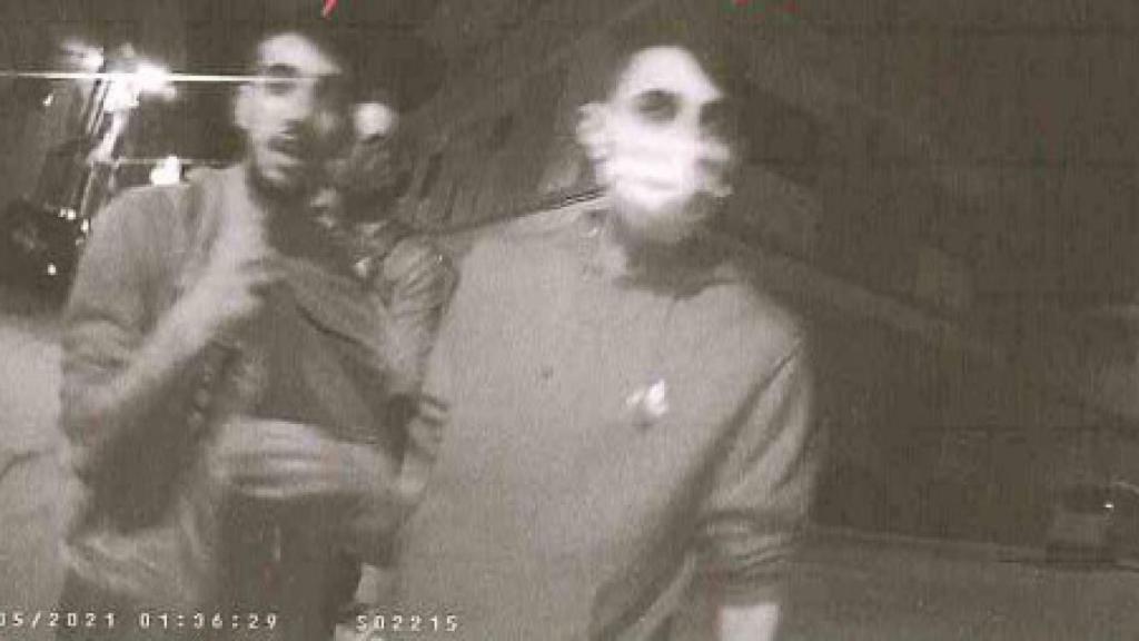 Uno de los fotogramas de la cámara GoPro de un policía local instantes antes de la agresión mortal a Kevin.