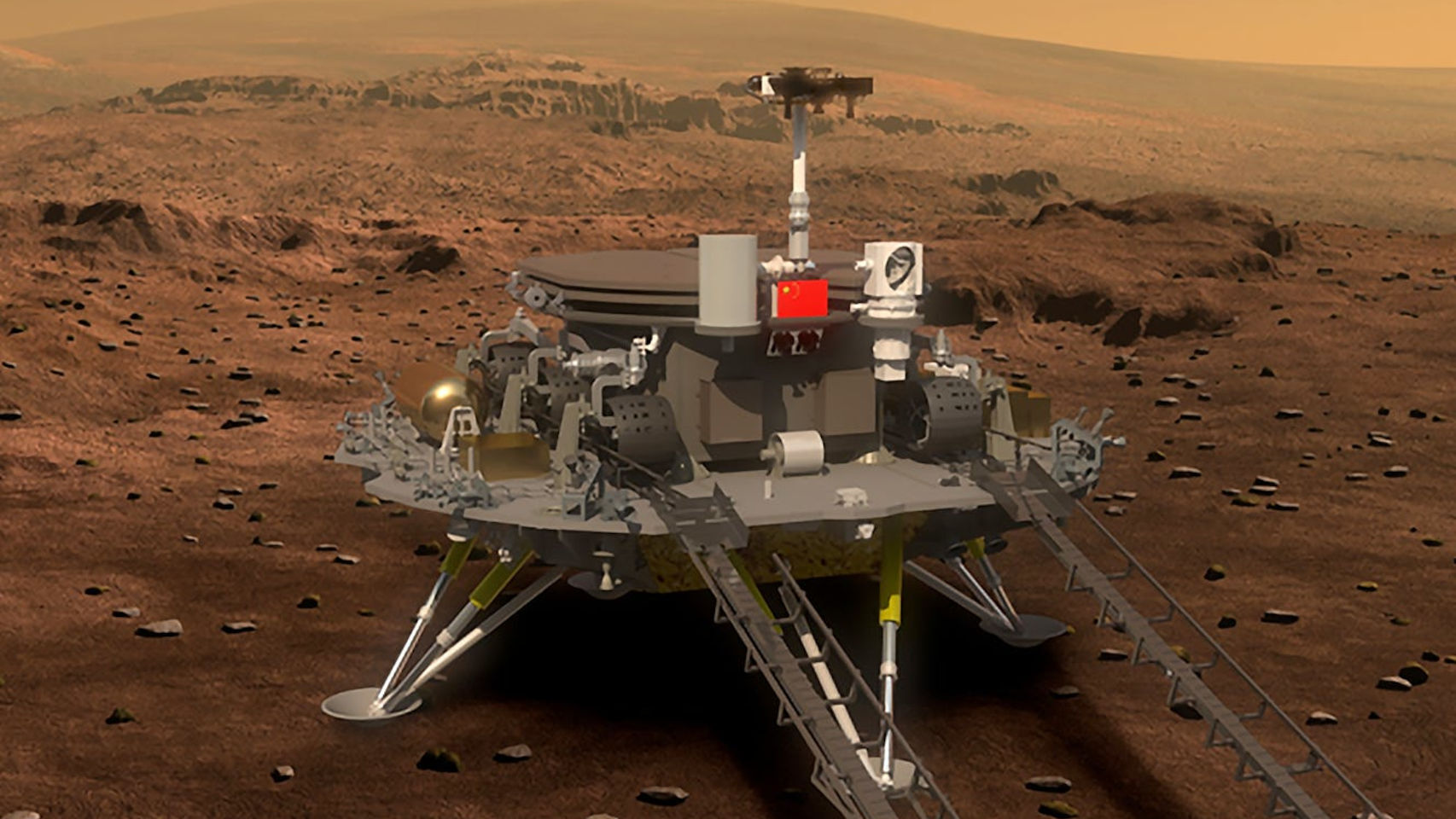El rover marciano Zhurong