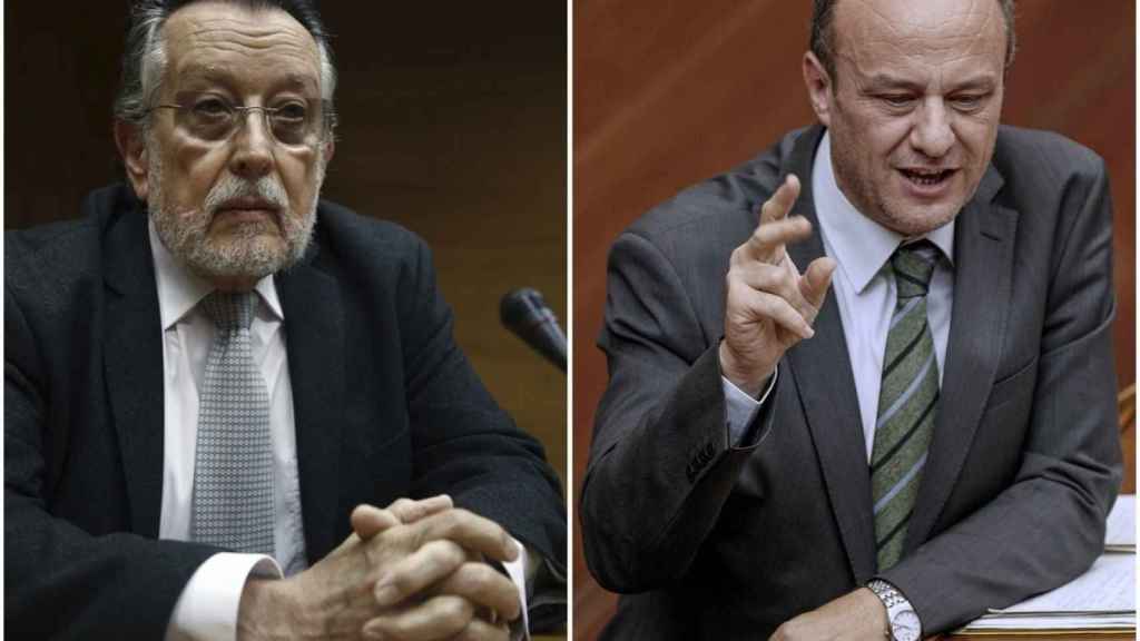 Rafael Rubio y Alfonso Grau encarcelados por una supuesta trama de corrupción en el ayuntamiento de Valencia.