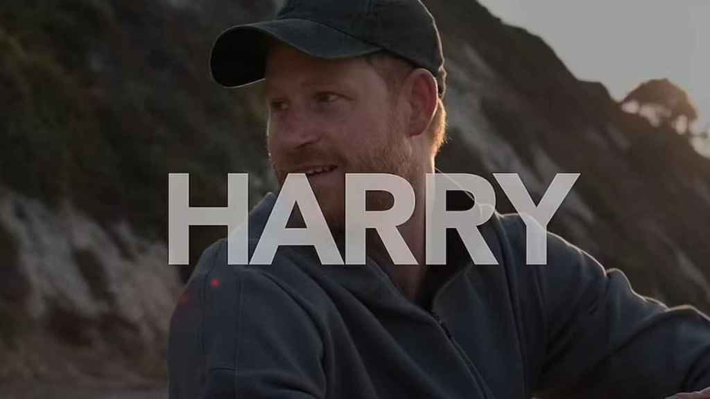 El príncipe Harry en su nuevo documental.