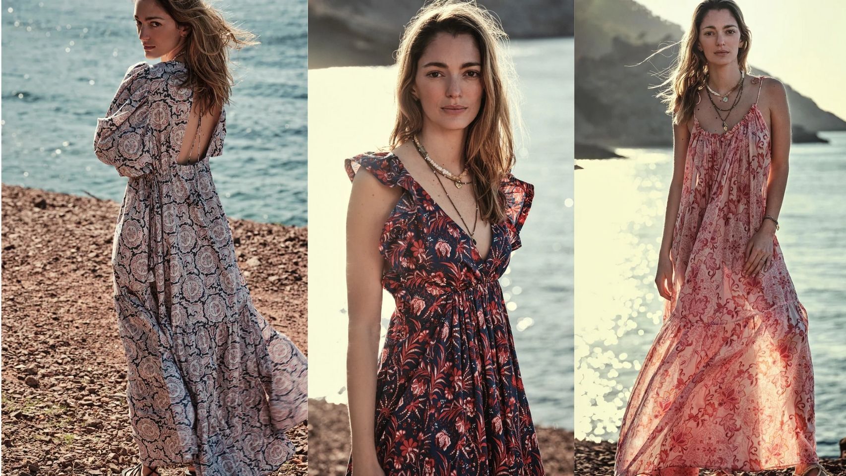 Mango estrena nueva colección de vestidos inspirados en Mallorca.