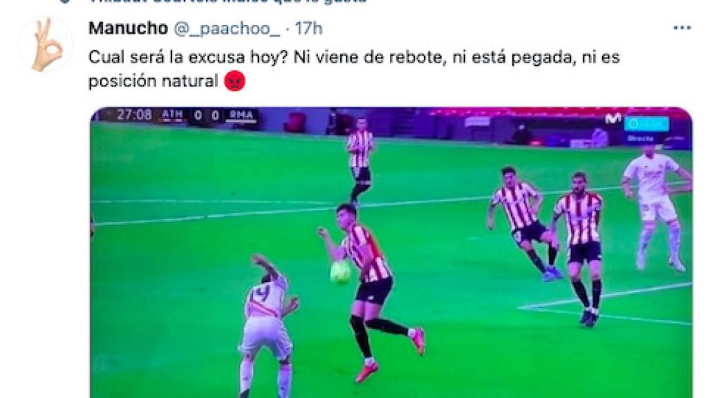 Like de Courtois a la polémica en San Mamés