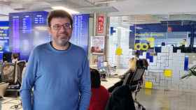 Iván Navas, CEO de Doofinder en las oficinas de la compañía en Madrid.