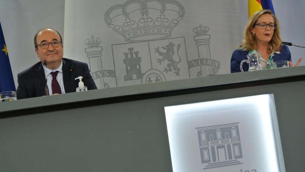 Miquel Iceta, ministro de Política Territorial y Función Pública, en Moncloa.