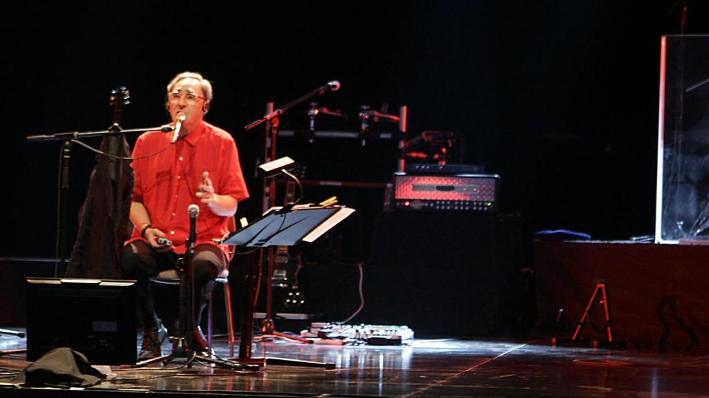 El cantante Franco Battiato.