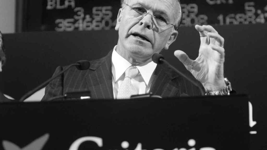 El presidente de Criteria Caixa y de la Fundación Bancaria La Caixa, Isidro Fainé.