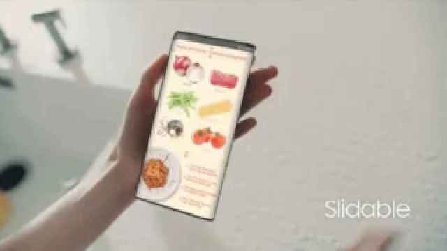 Samsung mobile roll-up concept