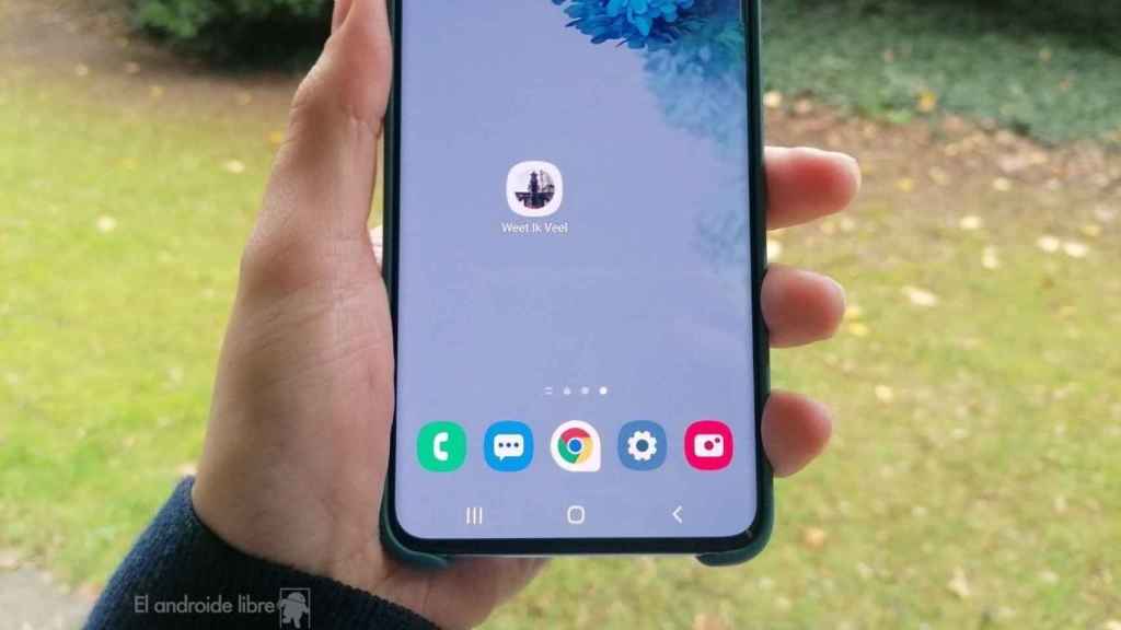 Cómo cambiar el tamaño de los iconos en One UI de Samsung