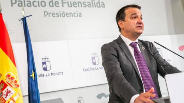 Francisco Martínez Arroyo, consejero de Agricultura de Castilla-La Mancha, en una imagen de este martes