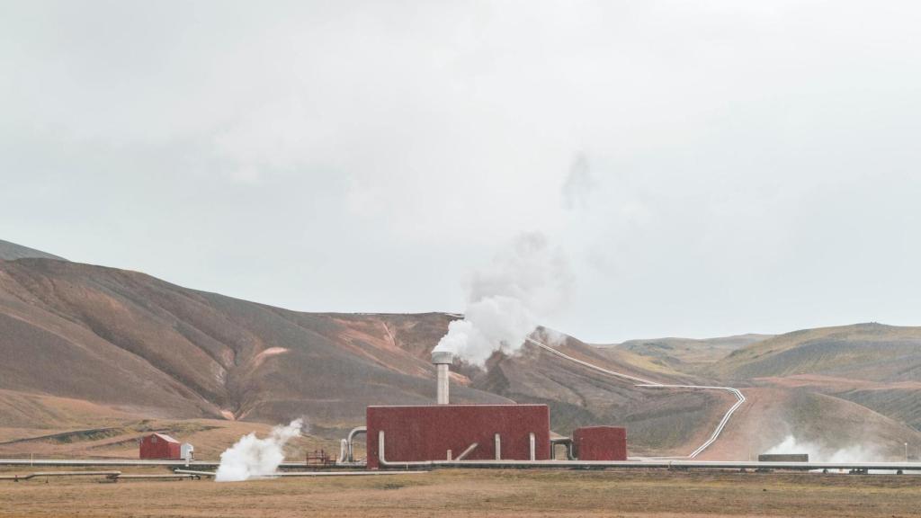 Planta geotérmica en Islandia