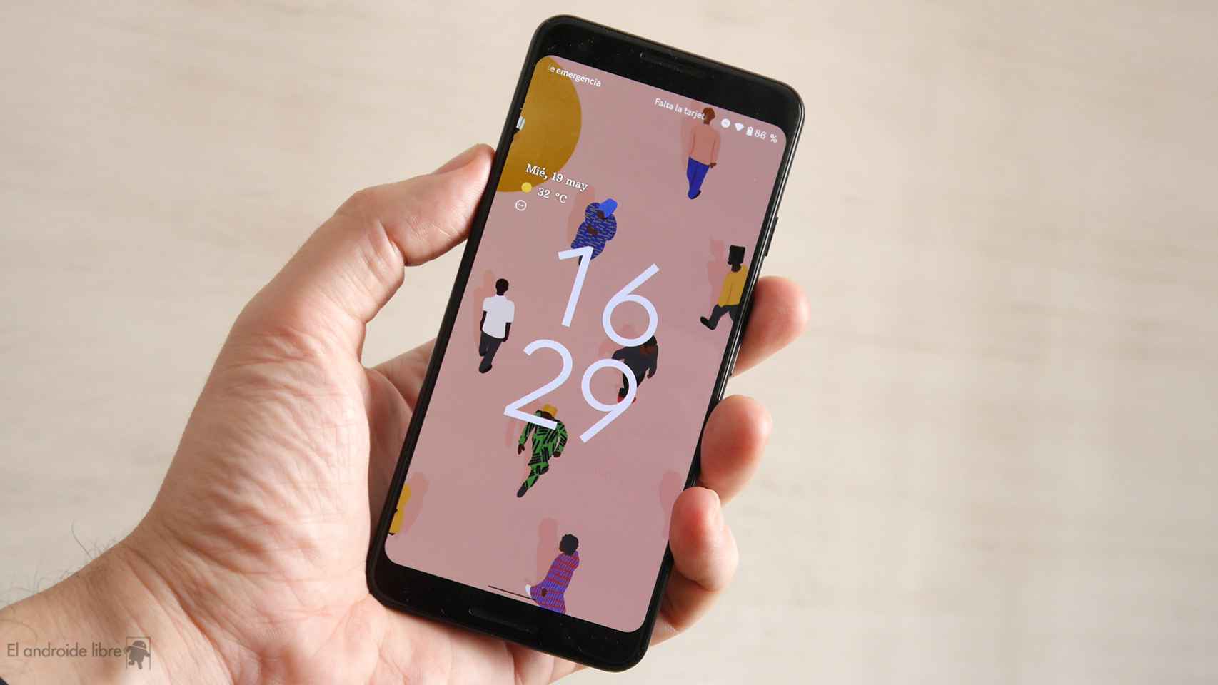 Google Pixel con Android 12