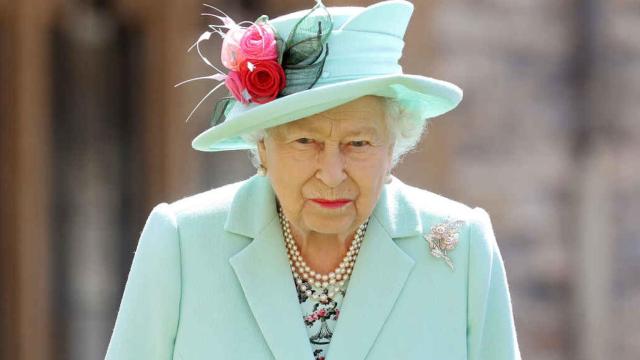 La reina Isabel, durante un acto en Windsor.