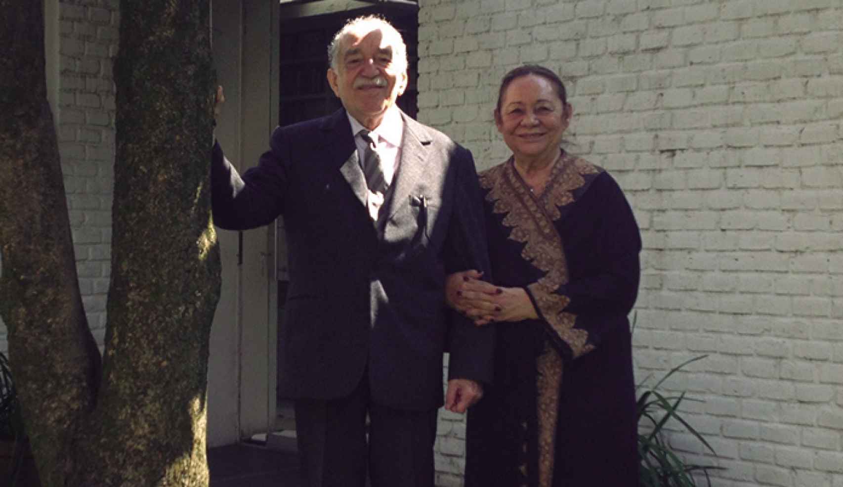 Gabo y Mercedes en su casa de México en 2012, fotografiados por su hijo Rodrigo García Barcha.