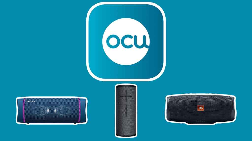 Fotomontaje con el logo de la OCU.