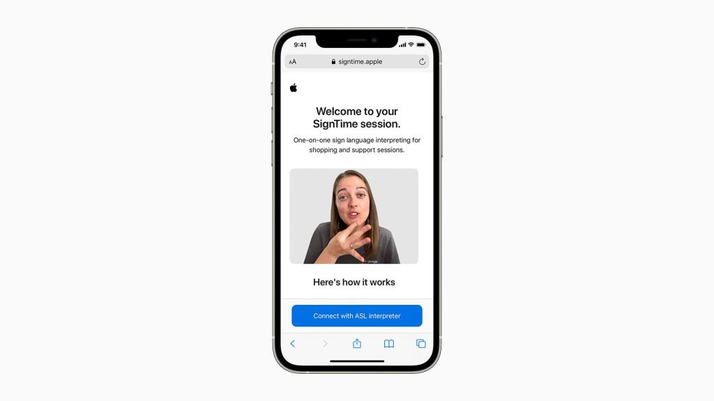 SignTime en iPhone