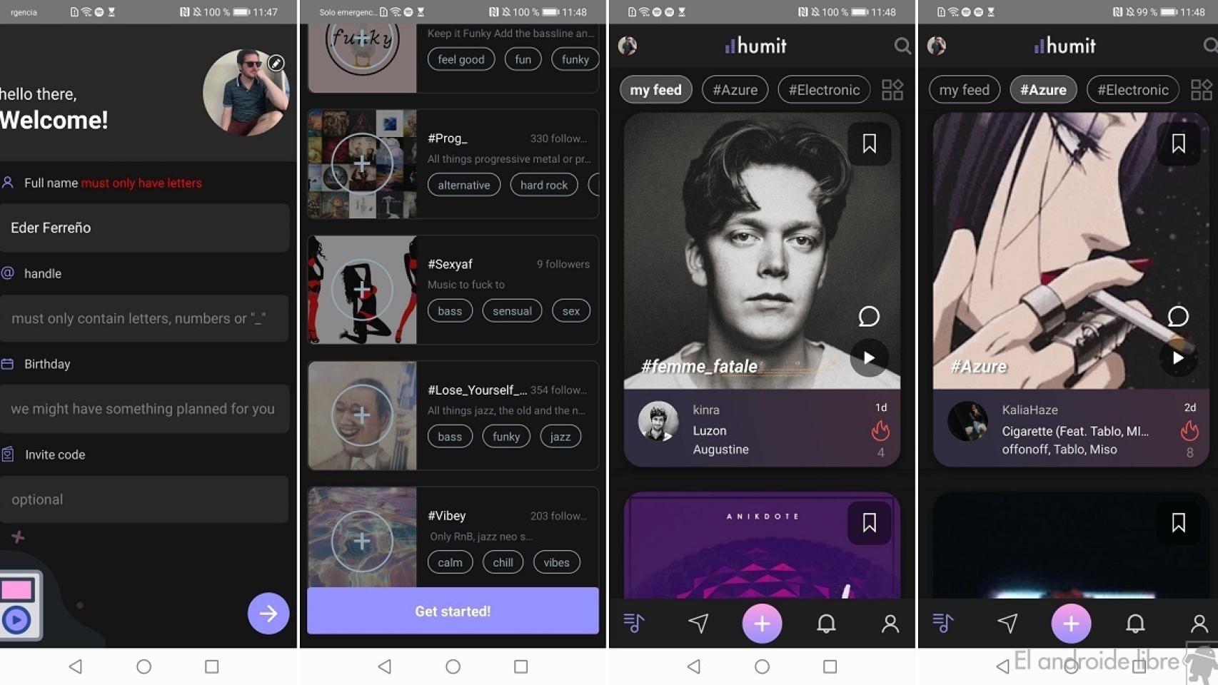 humit: una red social para compartir y descubrir música