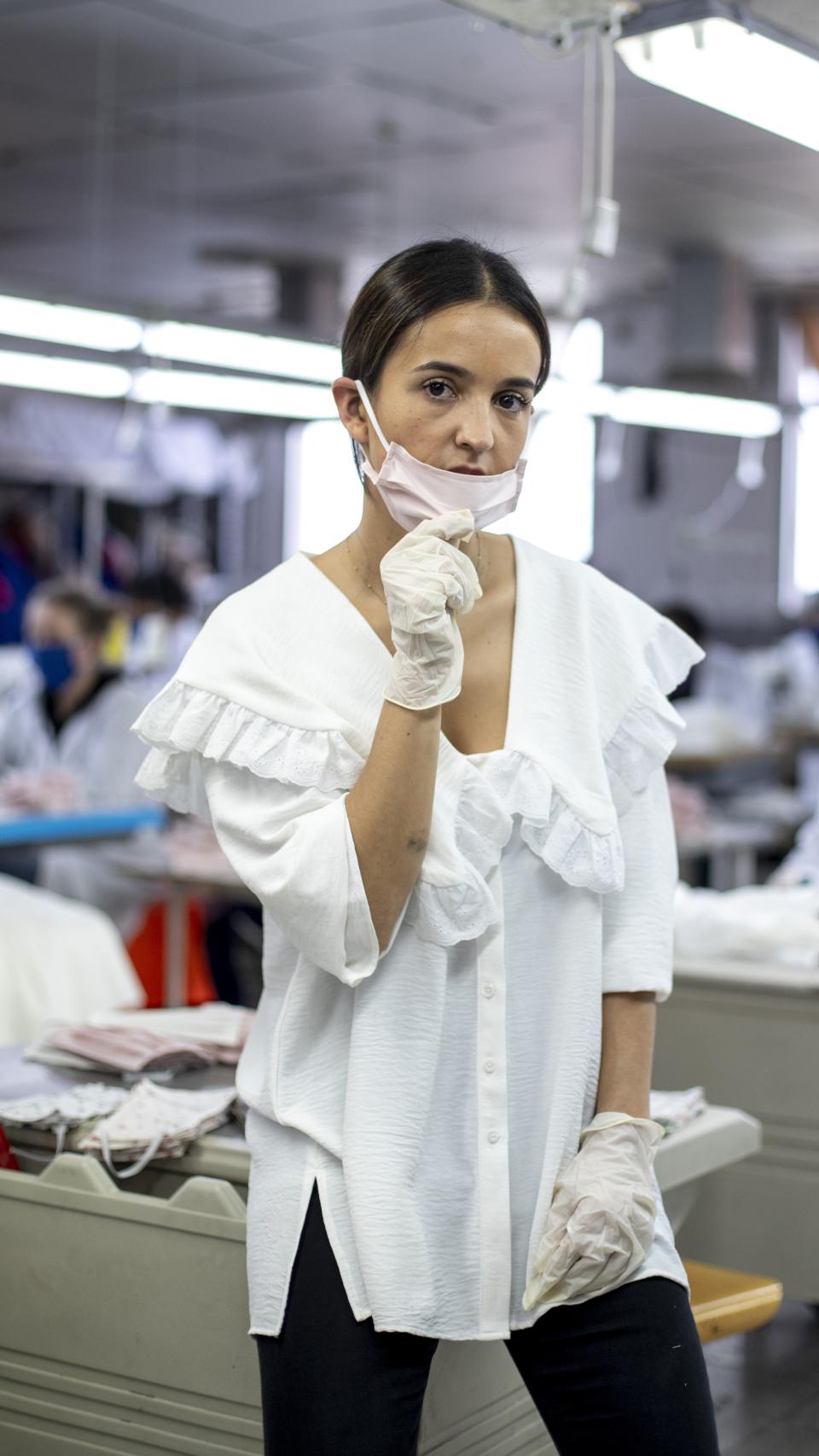 Virginia Pozo en su taller