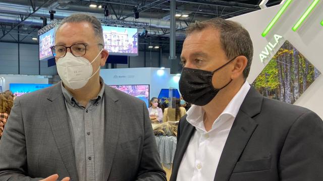 Jesús María Prada y Francisco Requejo en Fitur 2021