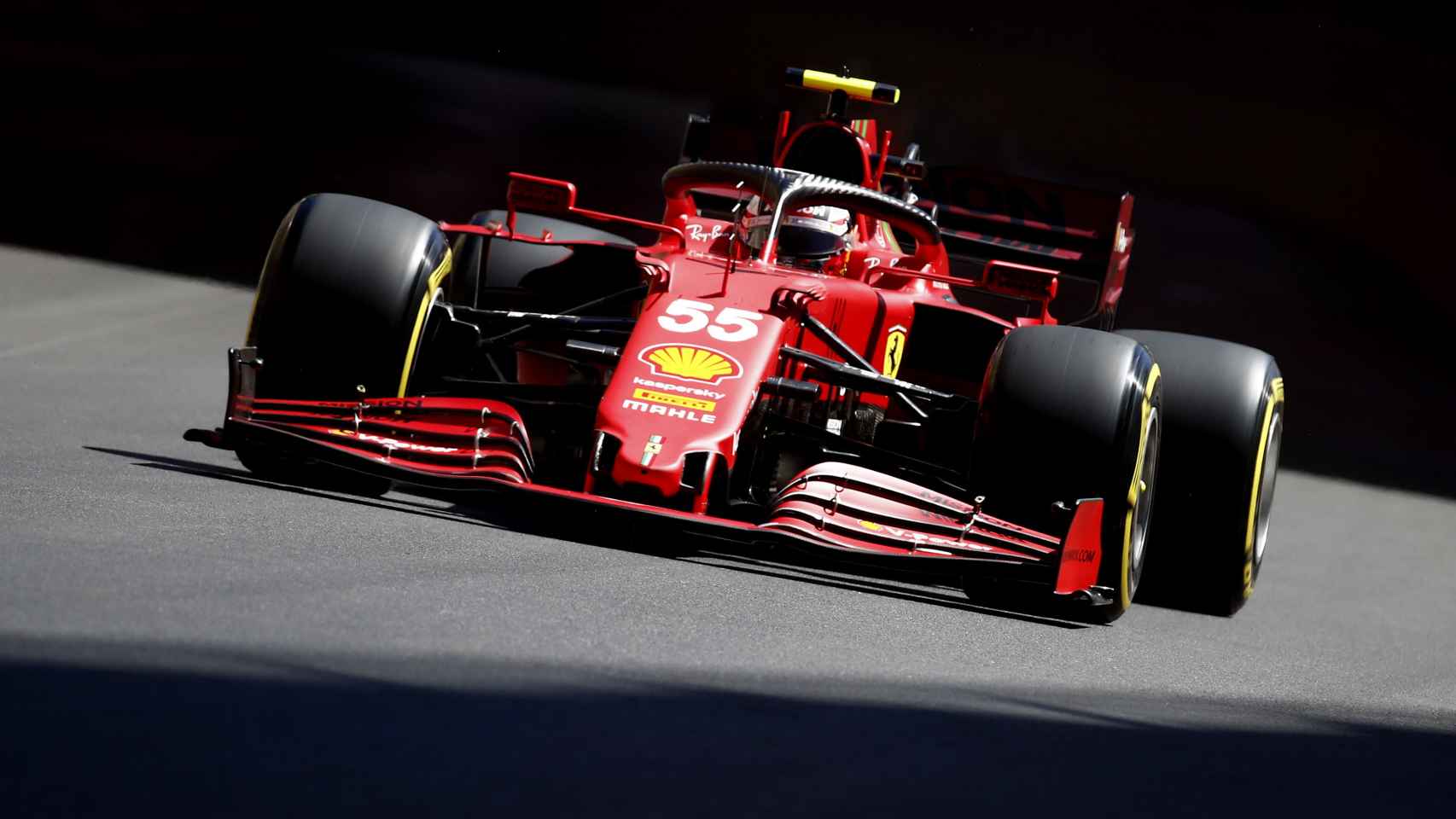 Carlos Sainz en el Gran Premio de Mónaco
