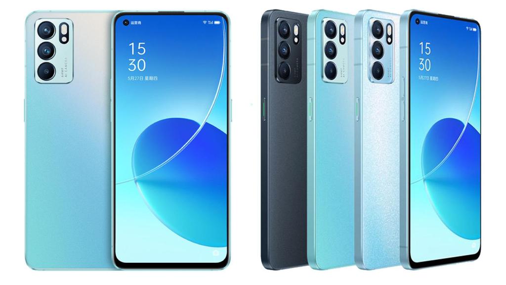 OPPO Reno 6, el antecesor del OPPO Reno 7