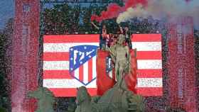 El Atlético celebra un título en Neptuno