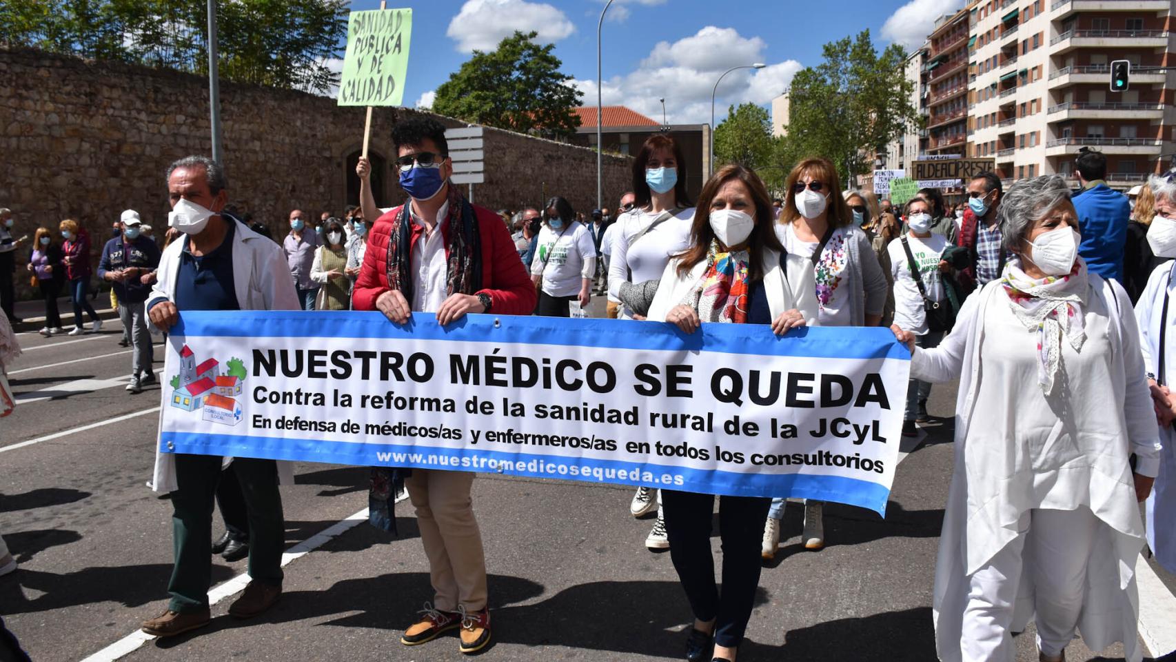 Marea Blanca Sanidad Pública Salamanca mayo 2021 1