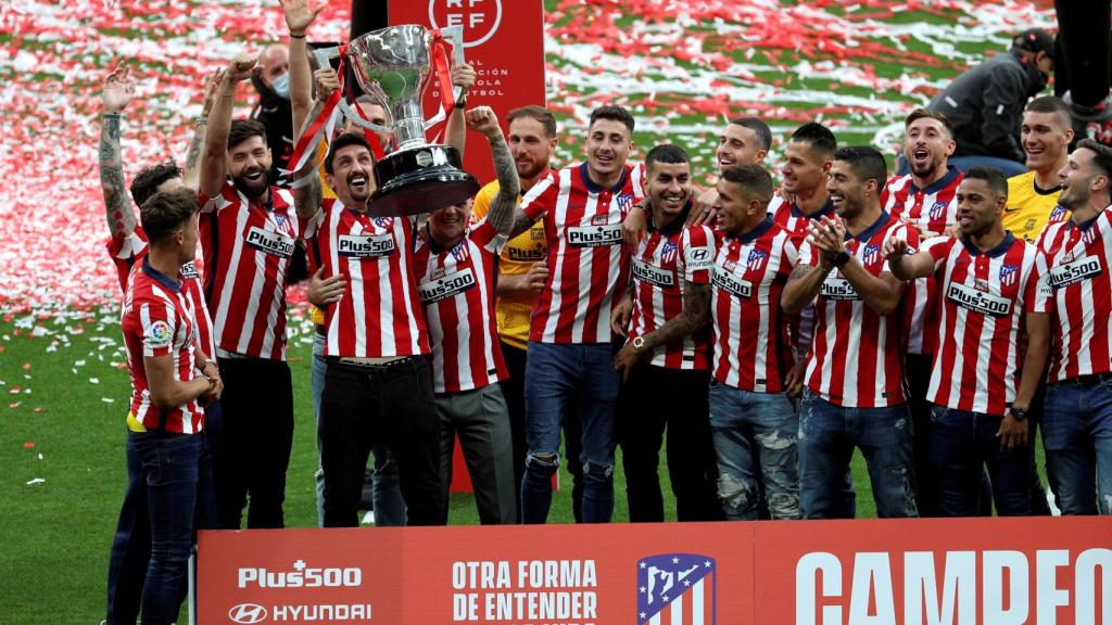 Savic levanta La Liga al cielo del Wanda Metropolitano