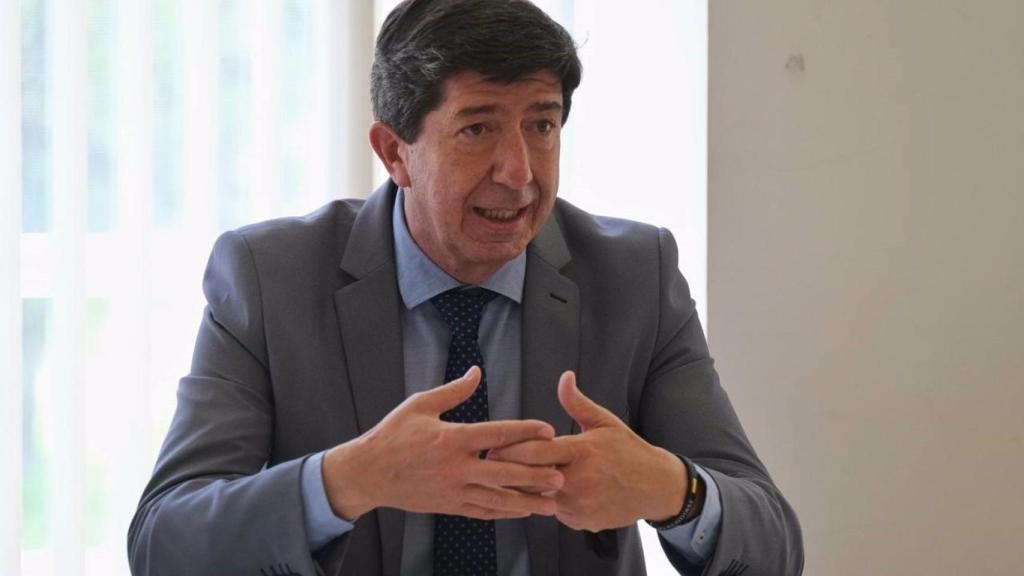 Juan Marín este lunes