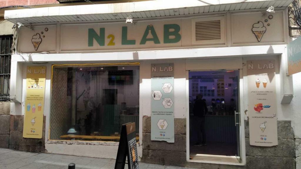 La heladería N2 Lab, situada en el número 5 de la calle Graviana.