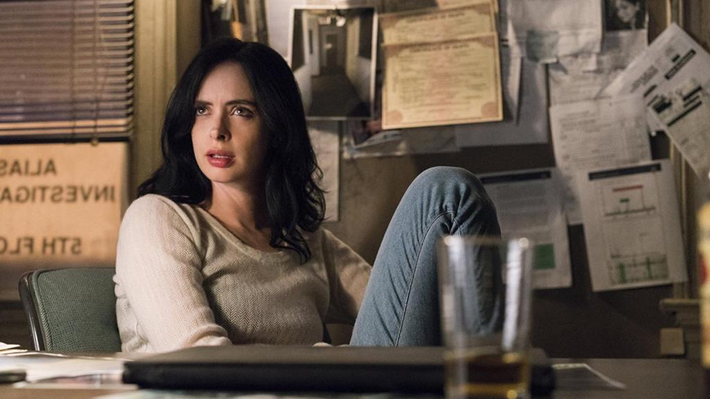 Krysten Ritter, en la serie 'Jessica Jones'.