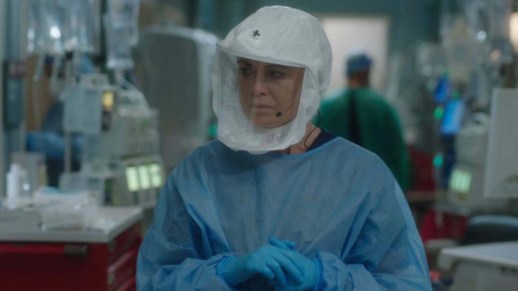 Meredith Grey en la 17.ª temporada de 'Anatomía de Grey'.