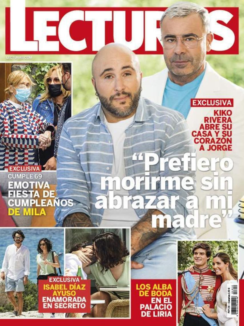 La revista 'Lecturas' de este miércoles, donde aparecen las fotografías de Isabel Díaz Ayuso.