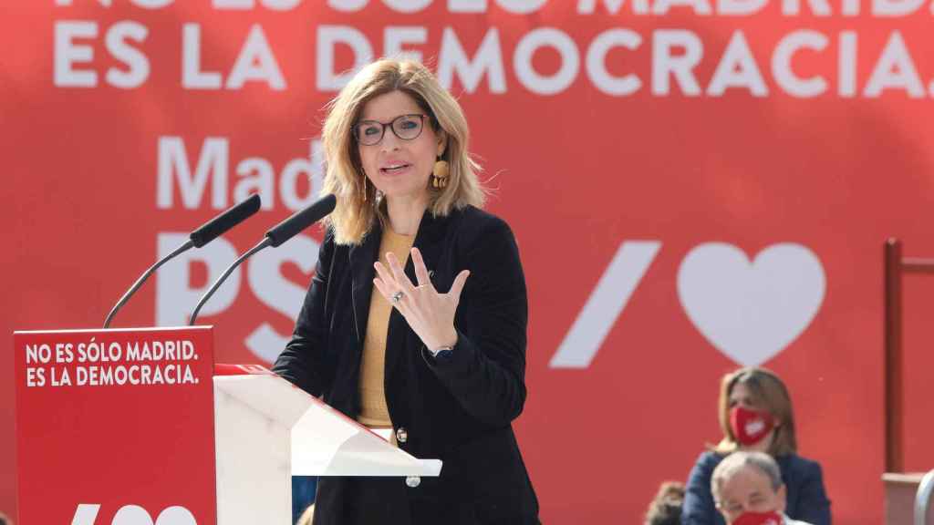 Hana Jalloul se convirtió en portavoz del PSOE de Madrid tras la dimisión de Gabilondo.