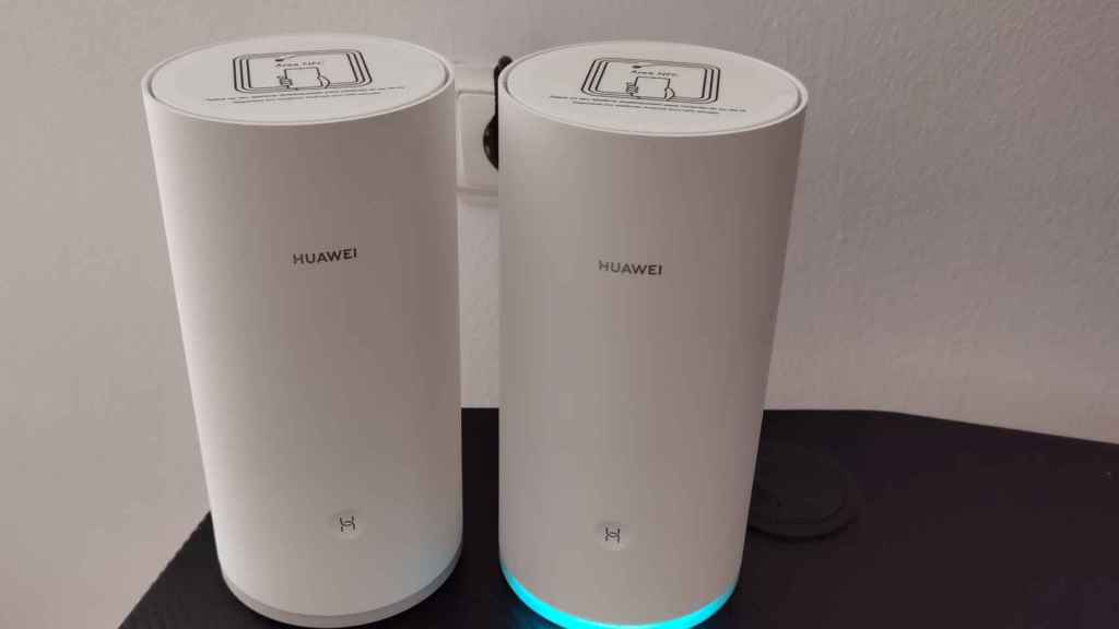 Dos unidades del Huawei WiFi Mesh son suficientes para cubrir un piso
