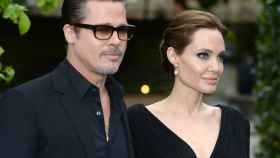 Brad Pitt y Angelina Jolie, en una imagen en Londres en 2014.