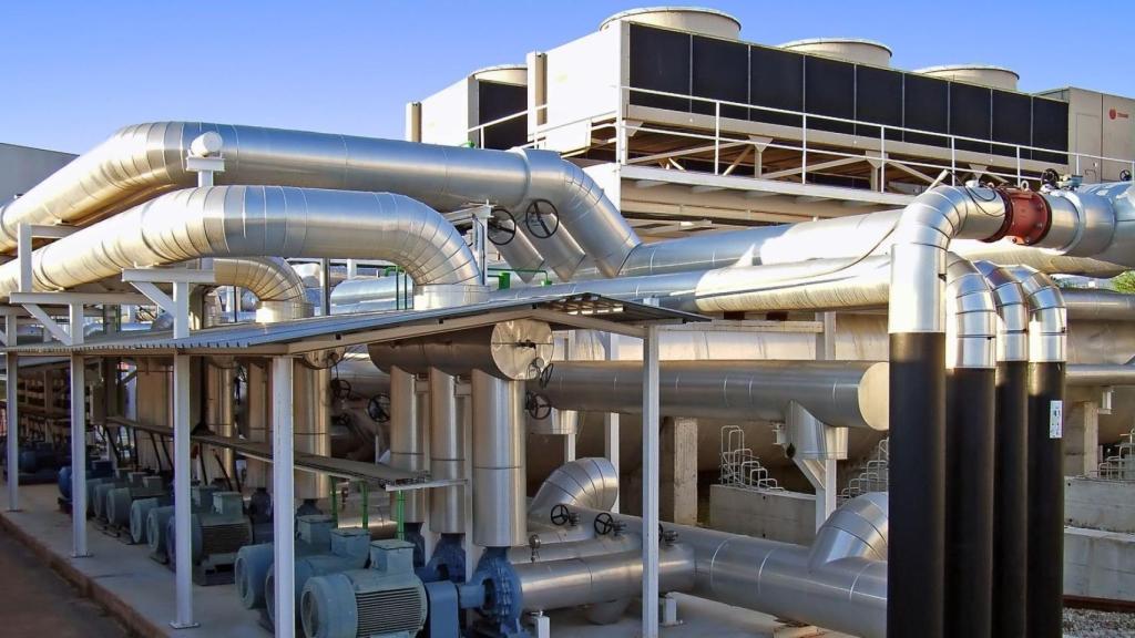 Planta de cogeneración con gas