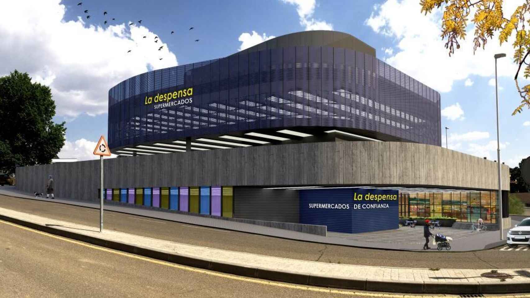 Así será el nuevo supermercado de La Despensa en la urbanización la Legua de Toledo