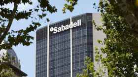 Fachada de la sede del Banco Sabadell.
