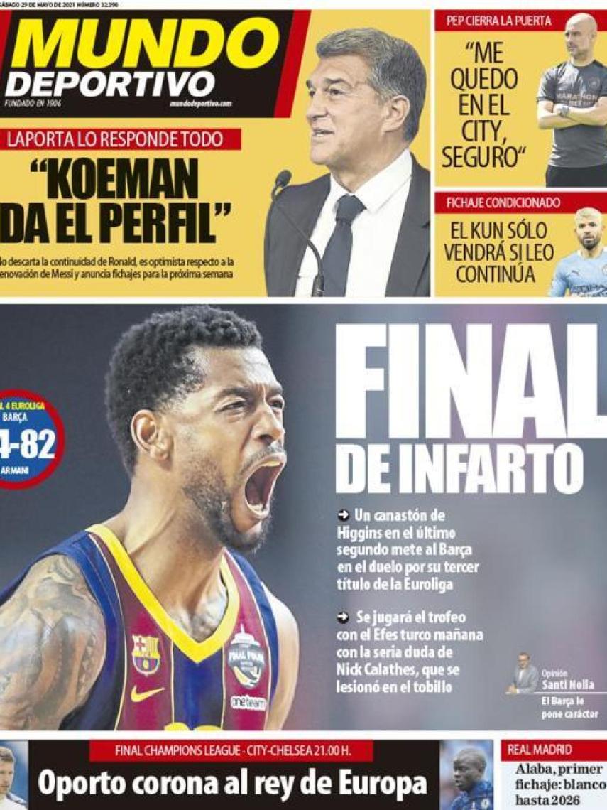 Portada Mundo Deportivo