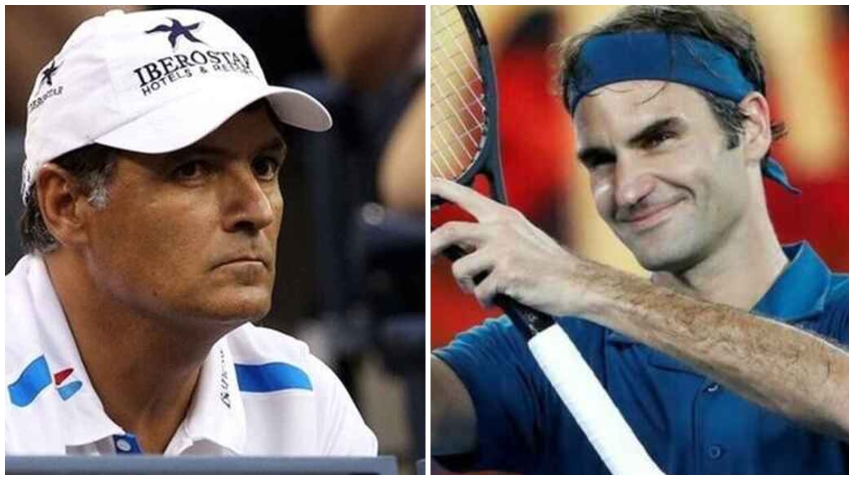 Toni Nadal y Federer