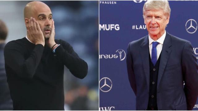 Guardiola y Wenger