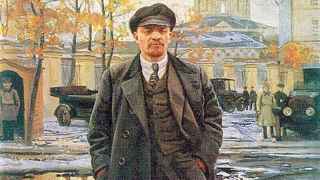 Retrato de Lenin pintado por Isaak Brodsky hacia 1925