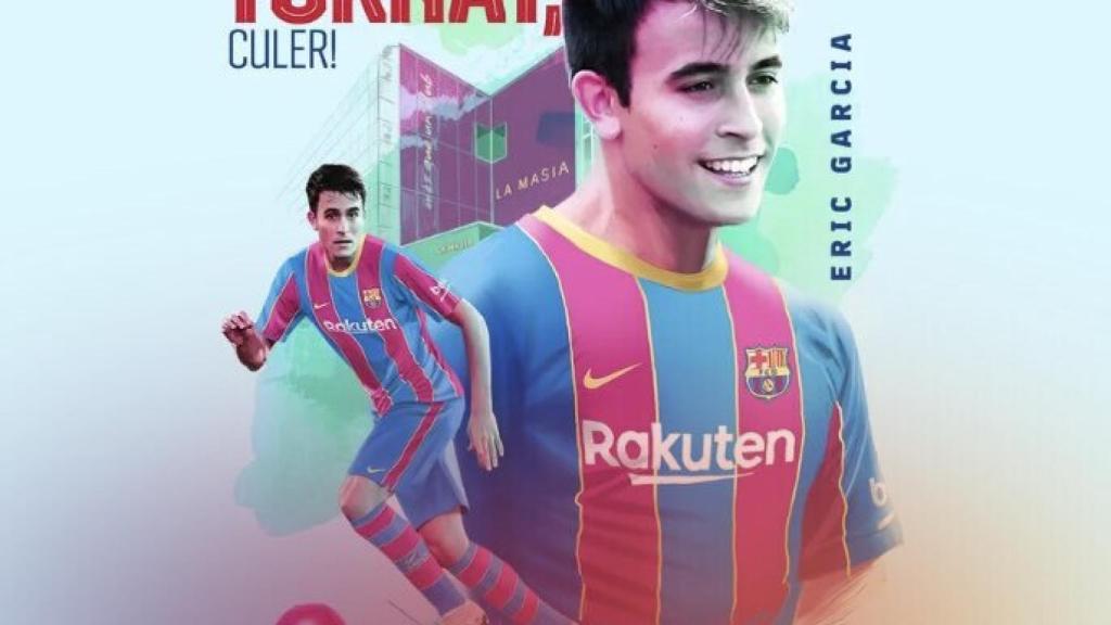 Eric García, nuevo jugador del Barça