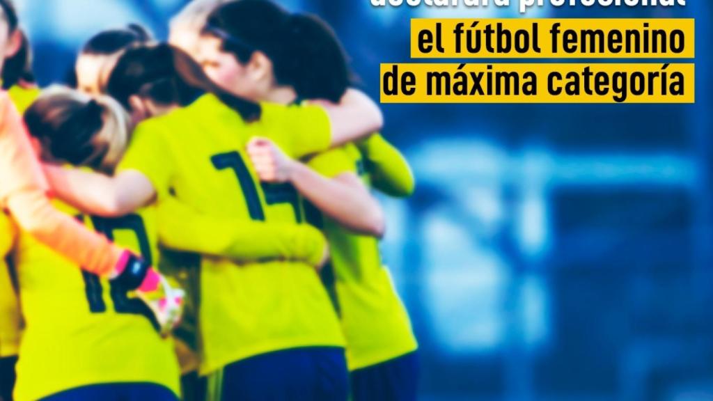 El CSD anuncia que el fútbol femenino será profesional