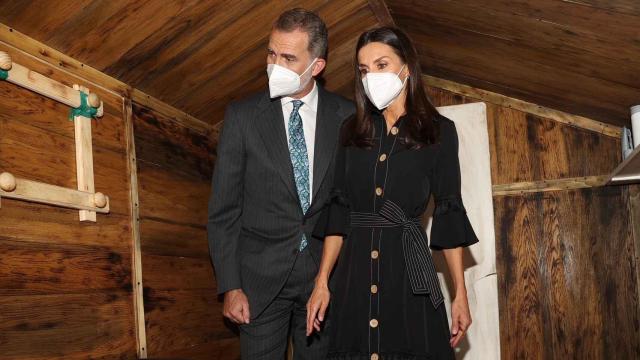 Felipe VI y Letizia, en Vitoria.